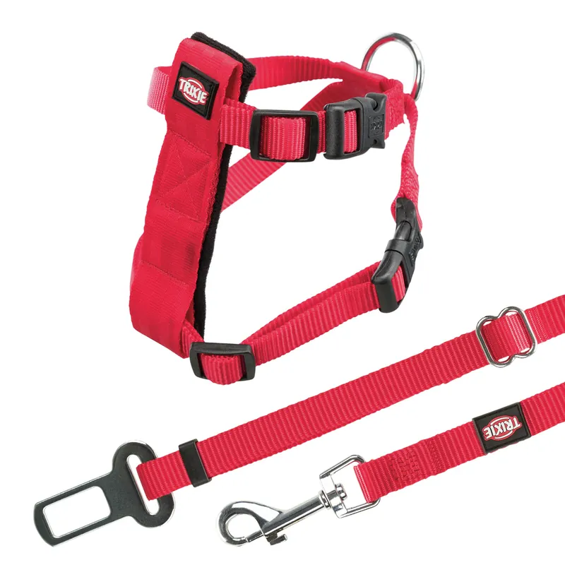 TRIXIE Auto-Katzen Geschirr 20-50 cm /15 mm rot Schnäppchen